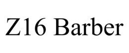 Z16 BARBER trademark