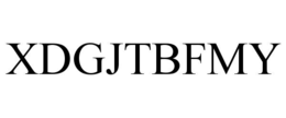 XDGJTBFMY trademark