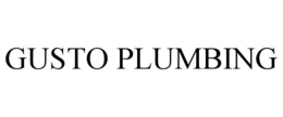 GUSTO PLUMBING trademark