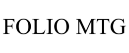 FOLIO MTG trademark