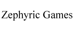 ZEPHYRIC GAMES trademark