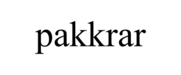 PAKKRAR trademark