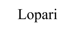 LOPARI trademark