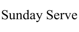 SUNDAY SERVE trademark