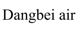 DANGBEI AIR trademark