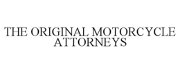 THE ORIGINAL MOTORCYCLE ATTORNEYS trademark