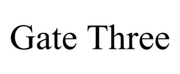 GATE THREE trademark
