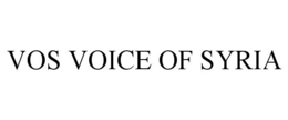 VOS VOICE OF SYRIA trademark