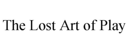 THE LOST ART OF PLAY trademark