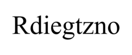 RDIEGTZNO trademark