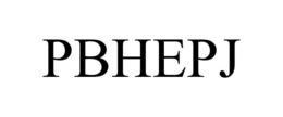 PBHEPJ trademark