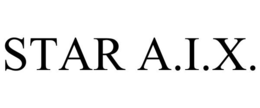 STAR A.I.X. trademark