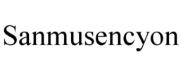 SANMUSENCYON trademark