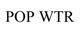 POP WTR trademark