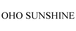 OHO SUNSHINE trademark