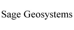 SAGE GEOSYSTEMS trademark