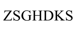 ZSGHDKS trademark