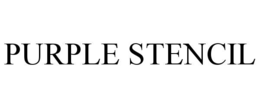 PURPLE STENCIL trademark