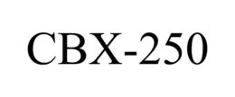 CBX-250 trademark