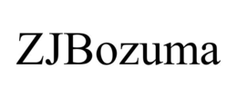 ZJBOZUMA trademark