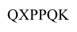 QXPPQK trademark