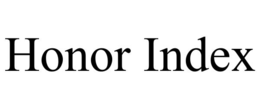 HONOR INDEX trademark