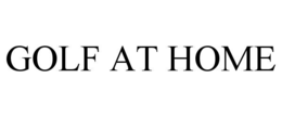 GOLF AT HOME trademark