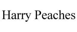 HARRY PEACHES trademark
