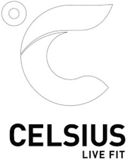 C CELSIUS LIVE FIT trademark