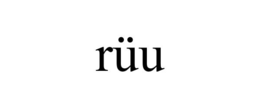 RÜU trademark