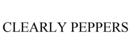 CLEARLY PEPPERS trademark