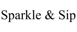 SPARKLE & SIP trademark