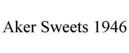AKER SWEETS 1946 trademark