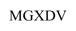 MGXDV trademark