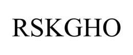 RSKGHO trademark