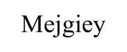 MEJGIEY trademark