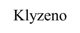 KLYZENO trademark