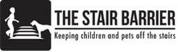 THE STAIR BARRIER KEEPING CHILDREN AND PETS OFF THE STAIRS trademark