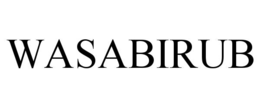 WASABIRUB trademark