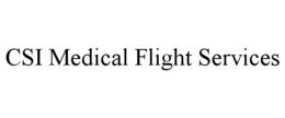 CSI MEDICAL FLIGHT SERVICES trademark