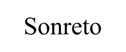 SONRETO trademark