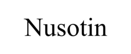 NUSOTIN trademark