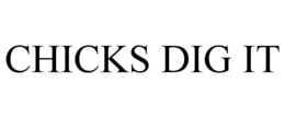 CHICKS DIG IT trademark