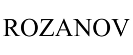 ROZANOV trademark