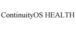CONTINUITYOS HEALTH trademark
