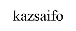 KAZSAIFO trademark