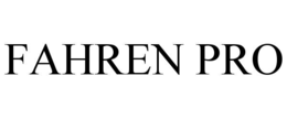 FAHREN PRO trademark