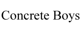 CONCRETE BOYS trademark