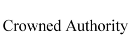 CROWNED AUTHORITY trademark
