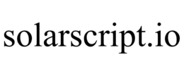 SOLARSCRIPT.IO trademark